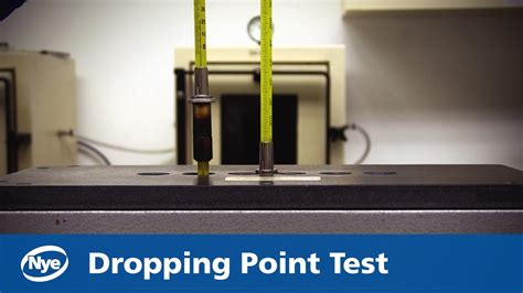 dropping point test|dropping point test instructions.